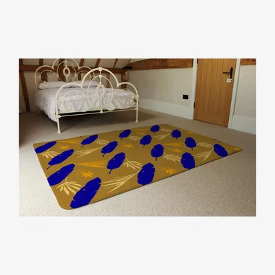 The Range Trendy Tropical Rug - Brown / 230cm