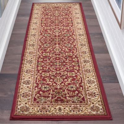The Range Senses 10 Vintage Turkish Area Rugs Traditional Carpet - 80x220cm - Red
