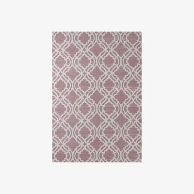 The Range Carina Collection Modern Washable Rugs in Pink  6902P - Pink / 5.8kg / 200cm