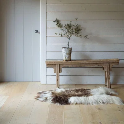 The Range Rare Breed Spotted Icelandic Rug - natural