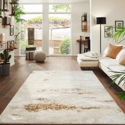 The Range Modern Emperor Thick Area Rug - Onyx Beige / 60cm