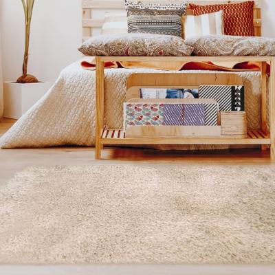 The Range Champagne Washable And Non Slip 4cm Shaggy Rug - Rena - Champagne / 150cm