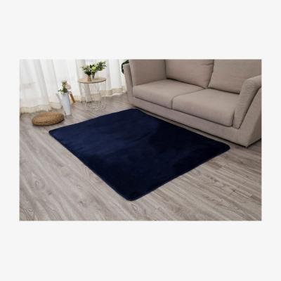 The Range Cosy Flannel Rug - Navy