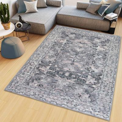 The Range Grey Traditional Oriental Area Rug - Islay - Grey / 230cm