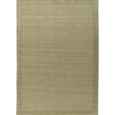 The Range Sage Green Natural Wool Area Rug - Green / 170cm