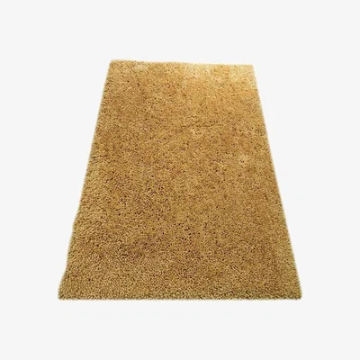 The Range Alaska Shaggy Rug - Deep Ochre / 90cm