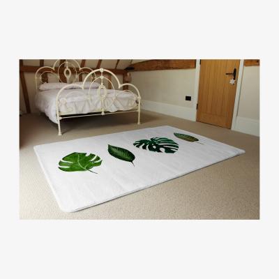 The Range Leaves Selections Designer Rug - Green / 230cm