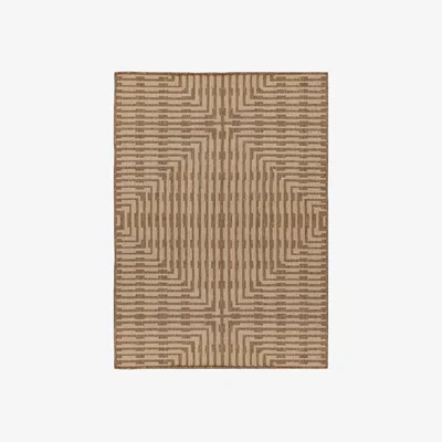 The Range Sandown Jute Effect Indoor Outdoor Rug - Natural / 170cm