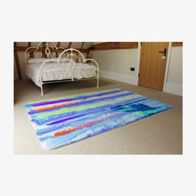 The Range Dover Entrance Rug - Blue / 230cm