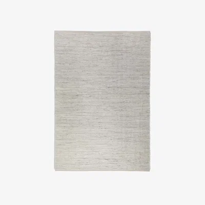 The Range Handloom Jute Dhaka Cotton Plain Rug - White / 190 x 280cm - White / 150.0cm