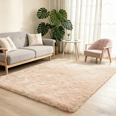 The Range MCC Direct CozyLiving Faux Fur Rectangle Area Rug 200x280cm - BROWN