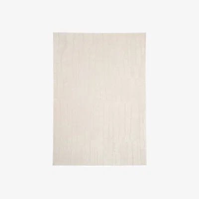 The Range Scandi Neutral Plush Pile Cream Beige Living Room Area Rug - Cream / 330cm