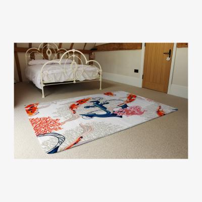 The Range Anchor  Fish Rug - Orange / 230cm