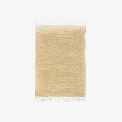 The Range Linen Slub Rug - Ochre