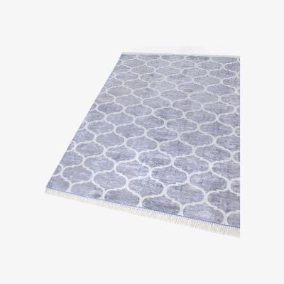 The Range Caimas Collection Washable Rugs in Grey  2720G - Grey / 180cm / 3.888kg