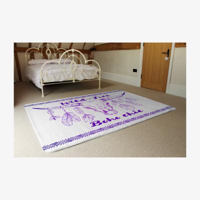 The Range Boho Chic Native American Rug - Purple / 230cm