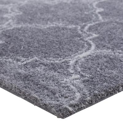 The Range Mara Quatrefoil Grey Rug