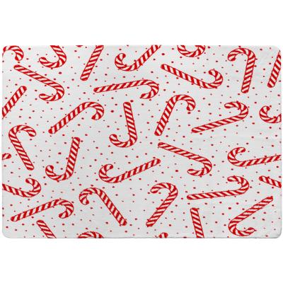 The Range Canes Pattern Style Rug - red / 230cm