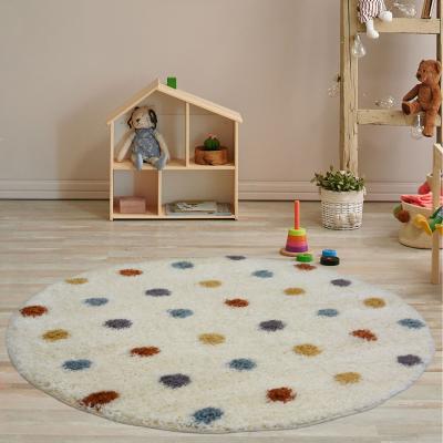 The Range Kids Colourful Shaggy Bedroom Rug - Brae - Multi