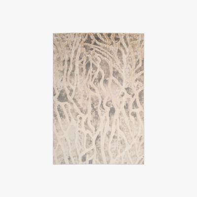 The Range Beige Metallic Area Rug - Beige / 170cm