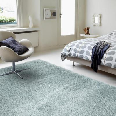 The Range Selby Light Blue Shaggy Rug - Blue / 170cm