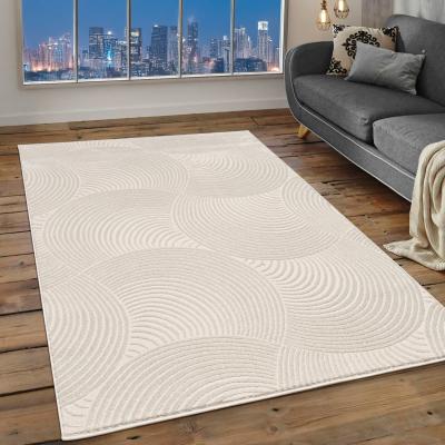 The Range Boutique Demi Moon Rug - Cream / 170cm