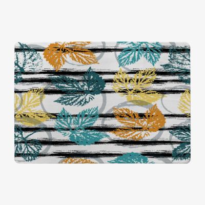 The Range Natural Autumn Rug - Blue / 150cm