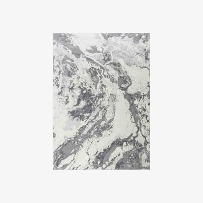 The Range Emperor Picasso Modern Waterflow Abstract Area Rugs - Silver / 290cm