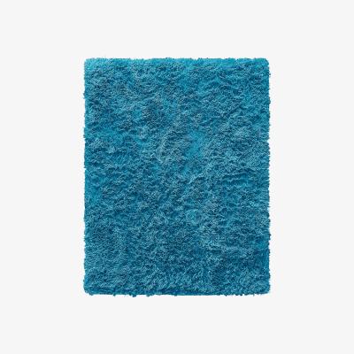 The Range Supersoft Shaggy High Pile Rug - Teal / 0.59kg