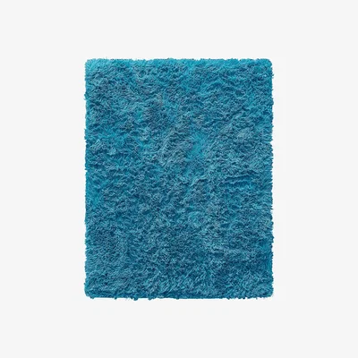 The Range Supersoft Shaggy High Pile Rug - Teal / 0.59kg