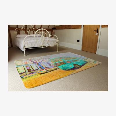 The Range London Bus Green Front Rug - Green / 230cm