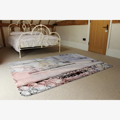 The Range Window Shopping Rug - Pink / 150cm