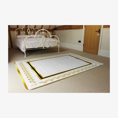 The Range Ancient Egyptian Gold Border Rug - Gold / 230cm