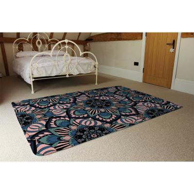 The Range Mandalas Pattern Rug - Blue / 230cm