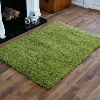 The Range Everest Soft Fluffy Shaggy Rug - Lime Green / 230.0cm / 160.0cm / Easy-care design for simple everyday maintenance.