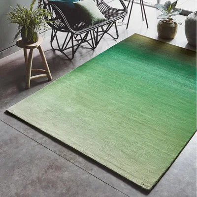 The Range Ombre Green Rug - Green / 160 x 230cm