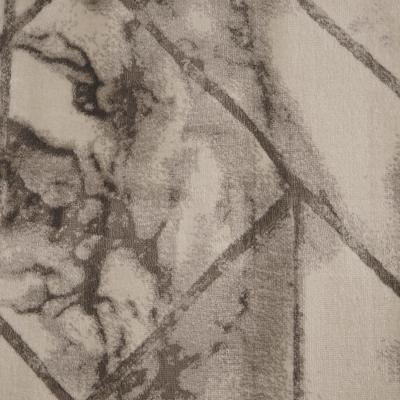 The Range Geo Marble Rug - Silver / 200cm