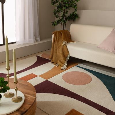 The Range Tolliver Multicolour Modern Shapes Rug - Multicoloured / 230cm