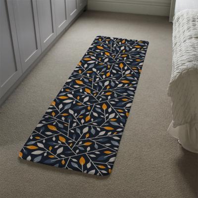 The Range Geometric Abstract Runner Rug - Black