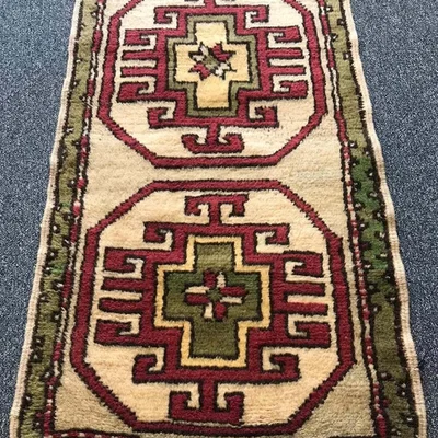 The Range Turkish Handmade Kilim Rug - Cream