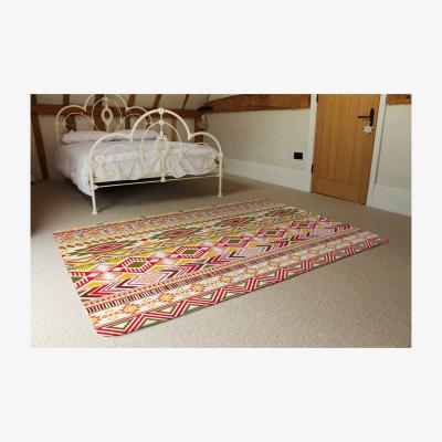 The Range Aztec American Indian Pattern Rug - Red / 230cm
