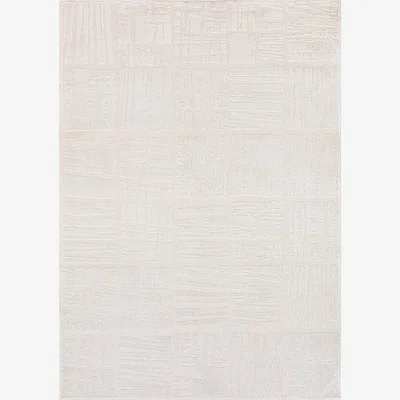The Range Seasons Tile Rug - Beige / 230cm