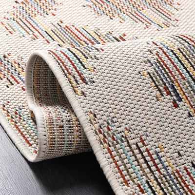 The Range Colour Diamond Rug - Multicolour / 120cm