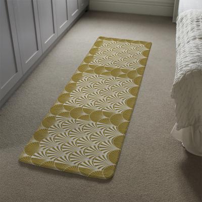 The Range Golden Semi Circles Runner Rug - Gold