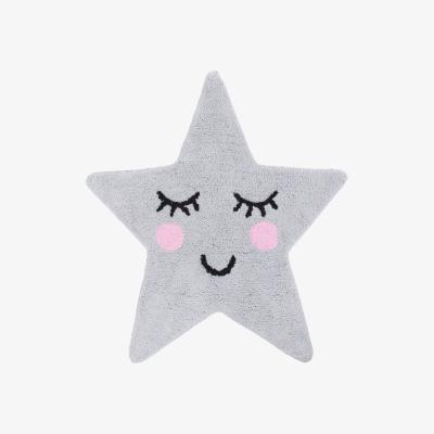 The Range Kids Grey Star Rug - Grey