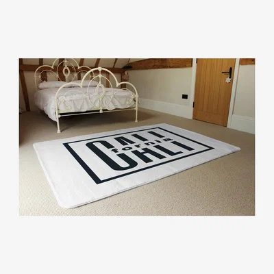 The Range California Designer Rug - White / 230cm
