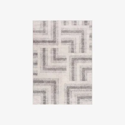 The Range Montana Collection Modern Rugs in Grey  3754G - Grey / 200cm