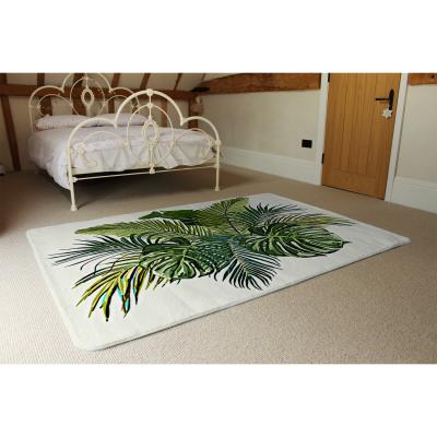 The Range Green Tropical Foliage Rug - Green / 230cm