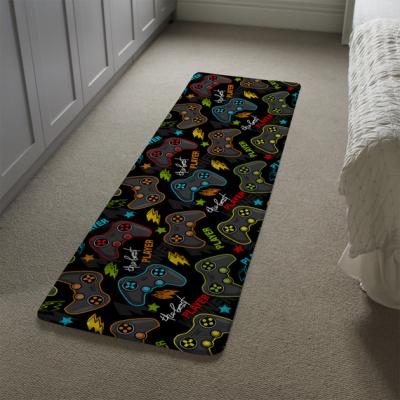 The Range Joystick Game Runner Rug - Black