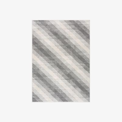 The Range Montana Collection Modern Rugs in Grey  3764G - Grey / 80cm
